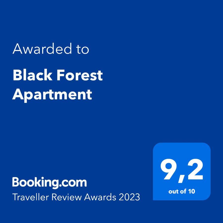 Black Forest Apartment 바트헤른알브 외부 사진
